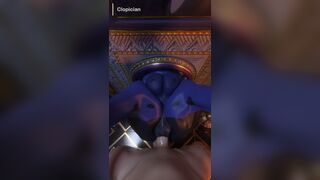 Princess Luna legs up POV
