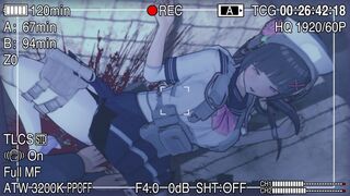 Shooting tactical schoolgirl