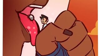 Oral vore by theddeusmcboosh