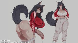 Futa Wolf Girl Concept