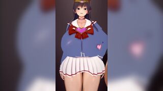 Can't Help Getting Distracted by Attractive Booby Girls [Yuna]