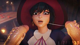 Threesome with Helsie Midnight (Zarp3d)
