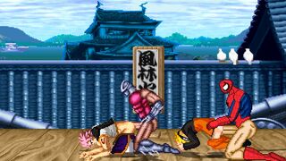 MUGEN Request#321: Cyber Shredder & Spider-Man Fucks Naruto Uzumaki & Natsu Dragneel