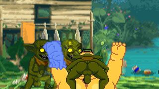 MUGEN Request#322: Goblin Party Fucks Homer Simpson