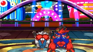 MUGEN Request#323: Lycanroc & Greninja Fucks Incineroar & Lucario