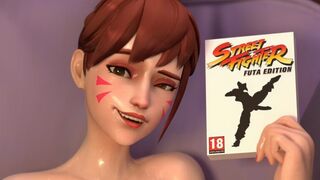 [4K] D.Va Plays and Gets Pounded in Hot Gamer Sex Session [Redmoa]