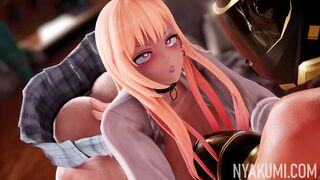 [FUTAFIED + SFX + 4K] Lewd Laundromat [Nyakumi]