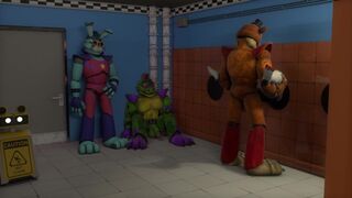 Freddy's turn to fuck stuffbot