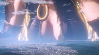 amaokakiGTS - Giantess Breasts over City