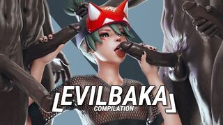 Evilbaka (BLACKED) - TheBestty[COMPILATION]