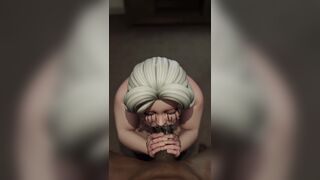 Mrs.Claus Blowjob Pov