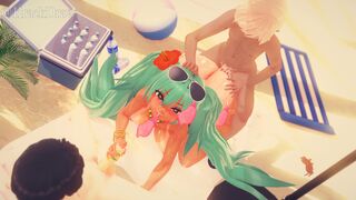 [4K] Brazilian Miku Mini Loop [KrackDraw]