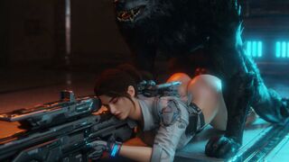 Hailey x Werewolf [4K 60FPS] | AzureLotus