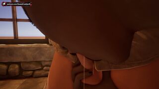 Church Sex - Nun Sucks and Gets Filled