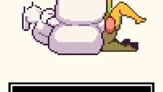 pixzapix kris x toriel void