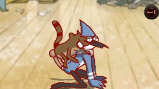 MUGEN#84: Rigby X Mordecai