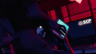 Evan conducting an experiment on Mal0 (Futa Alt)