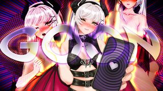 Succubus Hypnotises You in a Never-ending Loop of Gooning