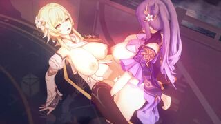Keqing X Lumine [Hikar61]