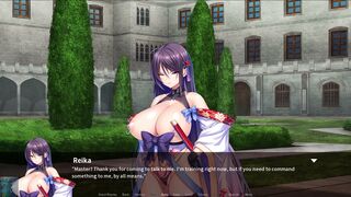 Ch2. The buxom swordswoman is broken! She has become a submissive onahole for men.