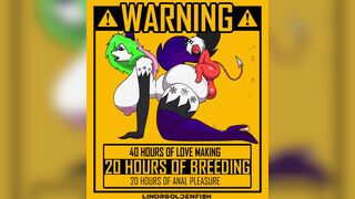 [LinorGoldenfish] YCH Warning: Anal Pleasure