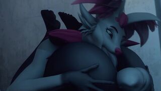 Silly Delphox aura farm in Right the hallay