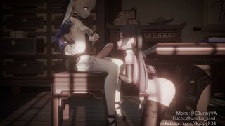 [Preview] Mona and Fischl's All Anal Mission