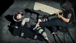 Tactical schoolgirl shot and fucked
