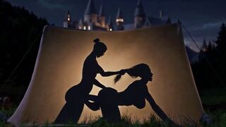 minerva x hermione Doggystyle with hair pulling