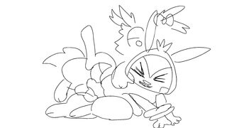 Chespin and dr sylveon!