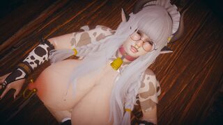 (Femboy) The New Minotaur Maid [Episode 2] [Two Life Studio]
