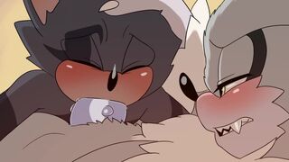 Silver Werehog x Spark {Krazyelf}