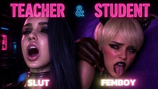 Teacher & Student [NTR][FEMBOY]