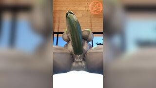 Futunari shark takes a big dick