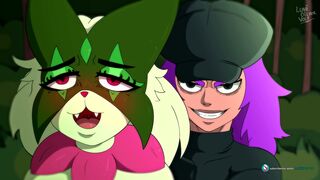 Having fun with a big cat - Meowscarada