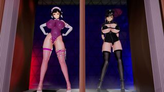 【Azur Lane】Changing Room Sex dance