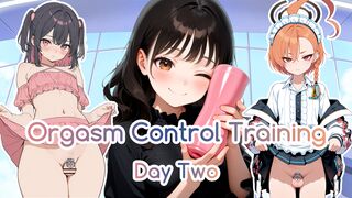 [Voiced JOI] Orgasm Control Training : Day 2 : Stroker Challenge [Preview Cut][ENG]