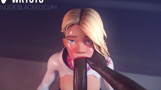 Spider-Gwen Facefuck