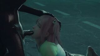 Honoka caught and fucked by pair of demons [PerfectDeadbeat]